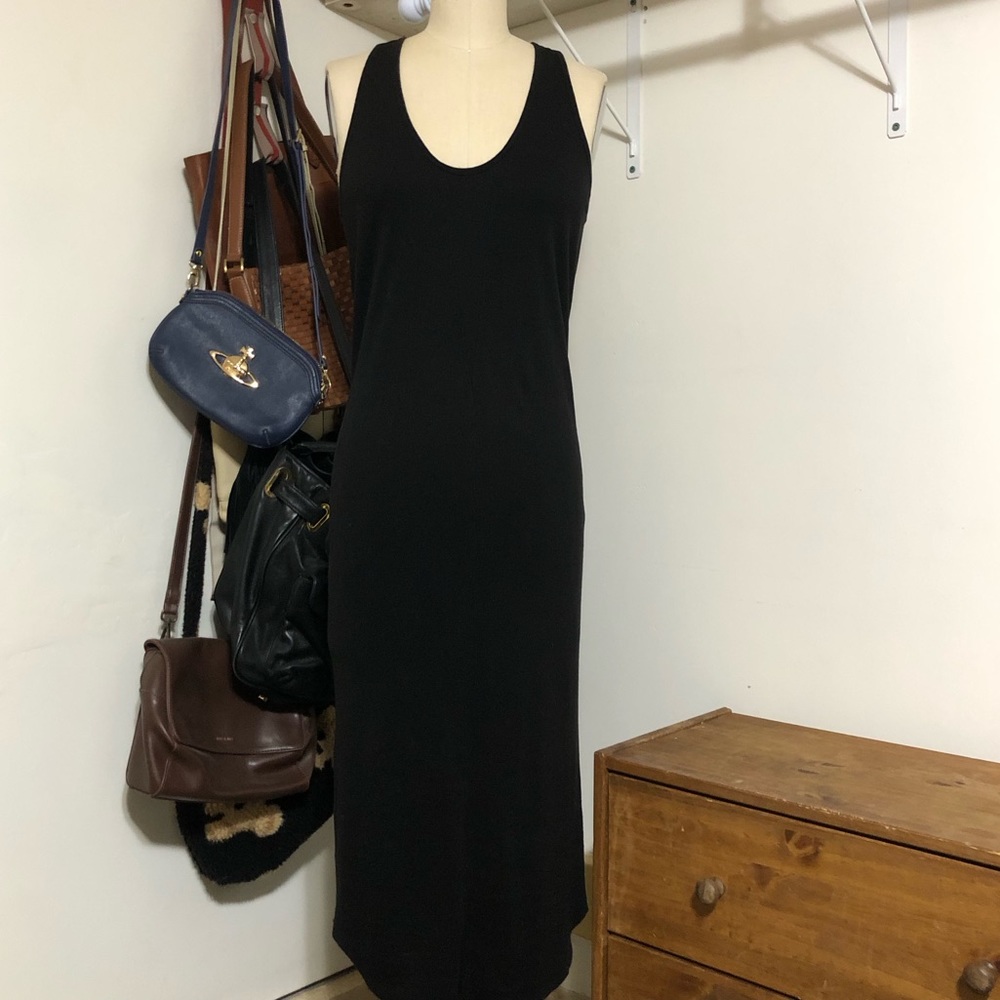Knit midi dress